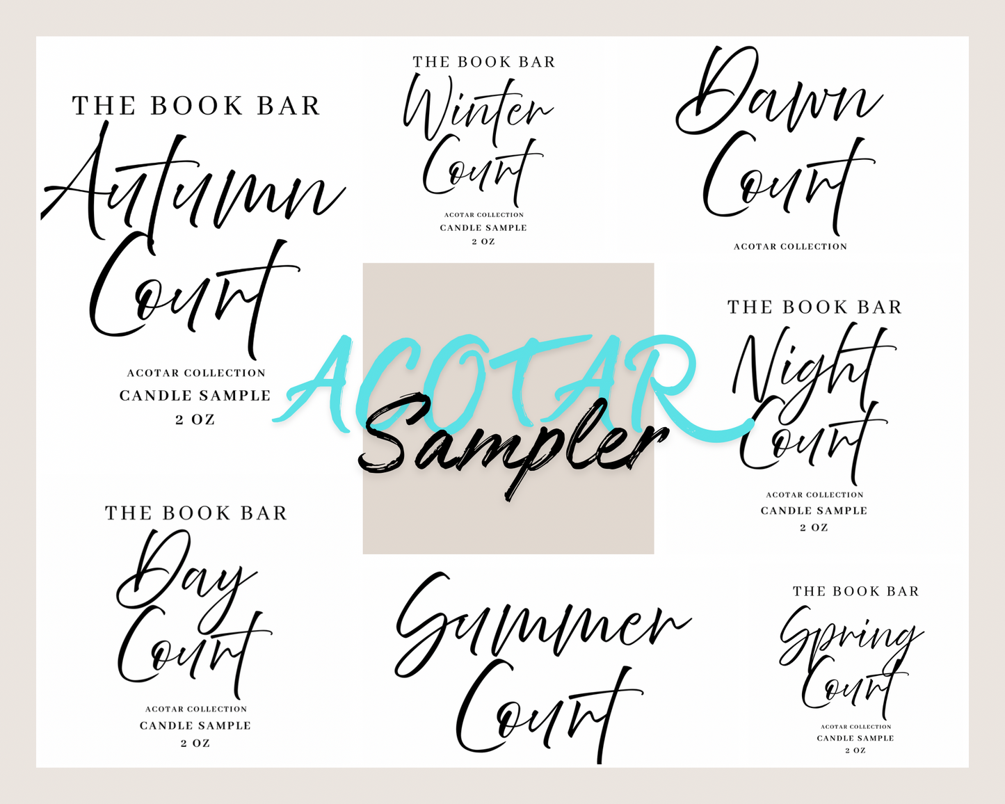 ACOTAR Courts Sampler image 0
