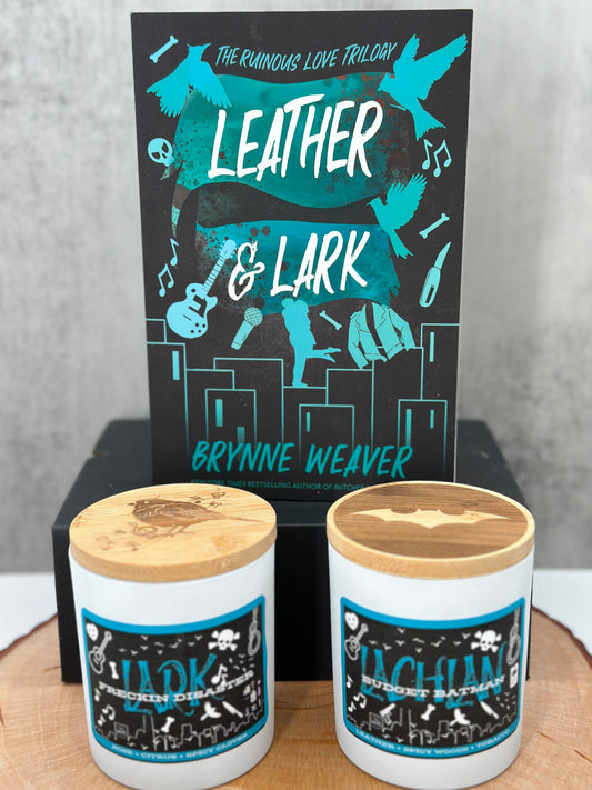 Leather & Lark Candle Set image 0