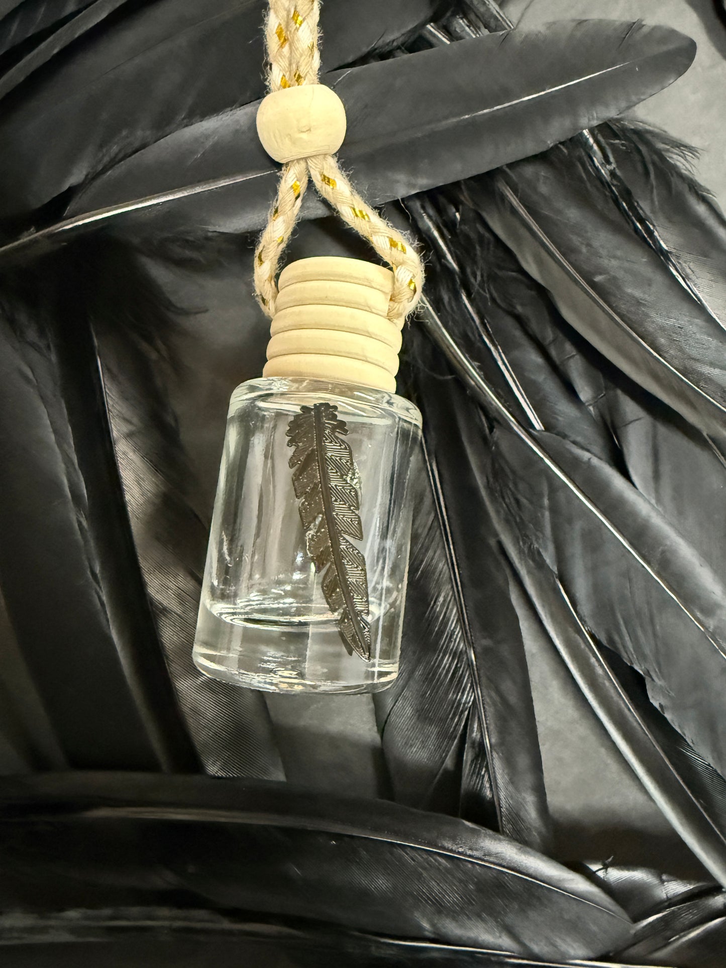 The Ravenhood Collection-Feather Car Diffuser image 1
