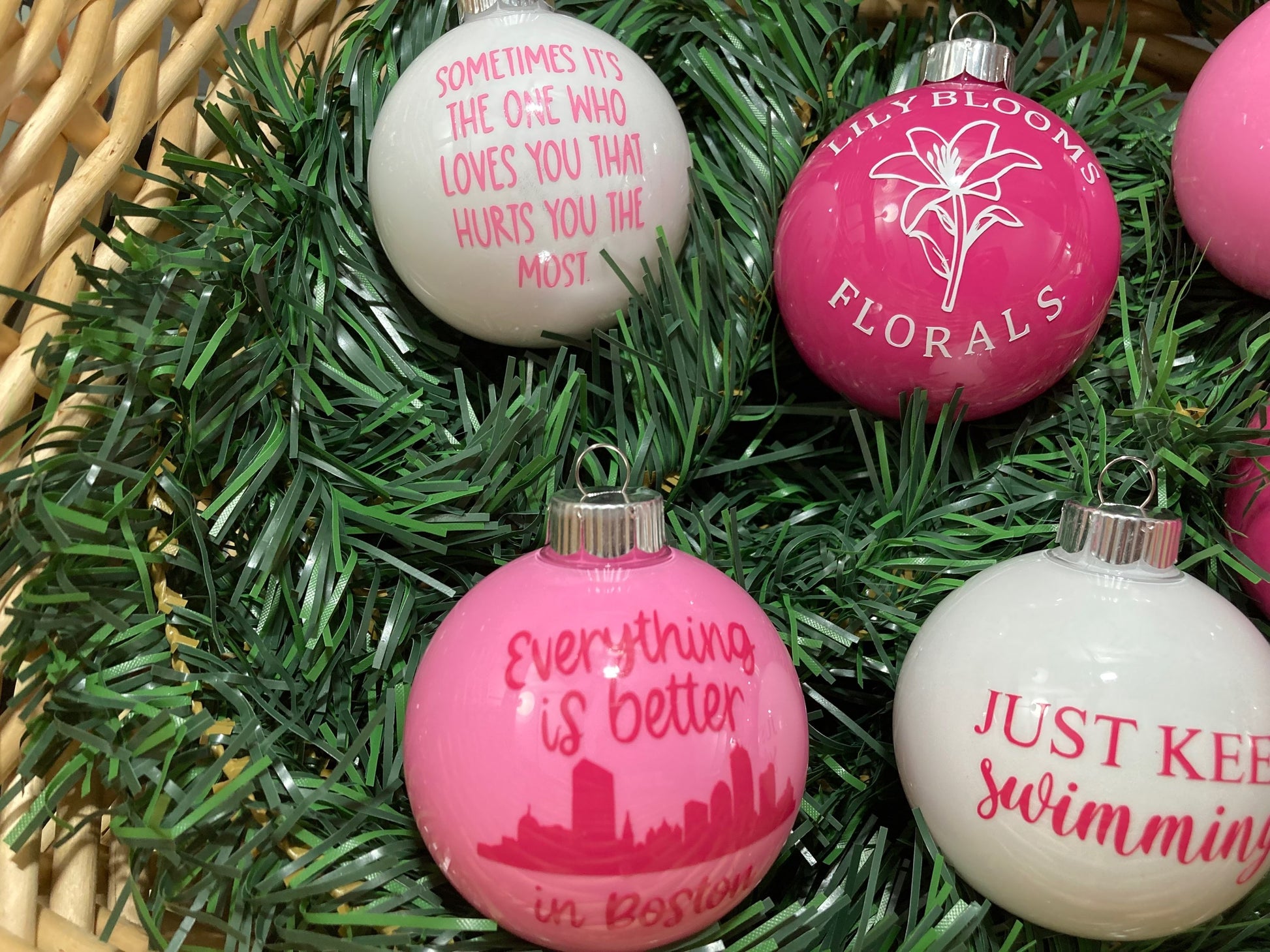 It Ends With Us Inspired Christmas Ornaments image 2