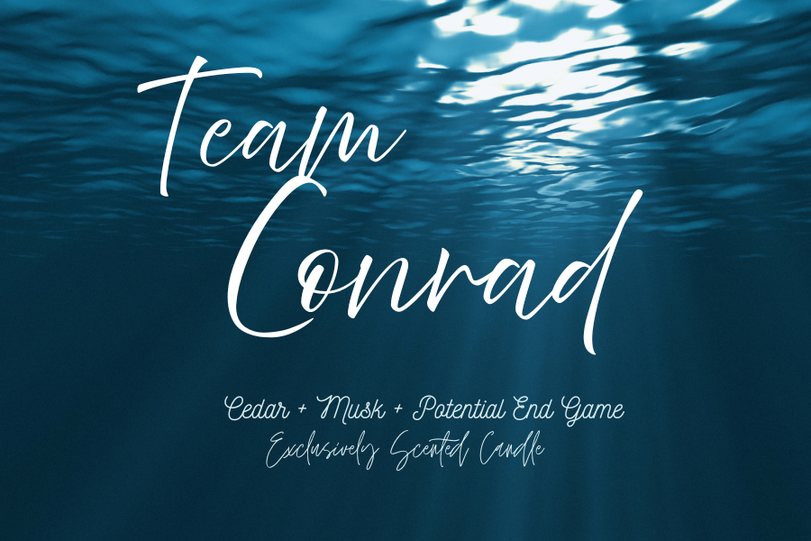 "Team Conrad" 10oz candle image 0