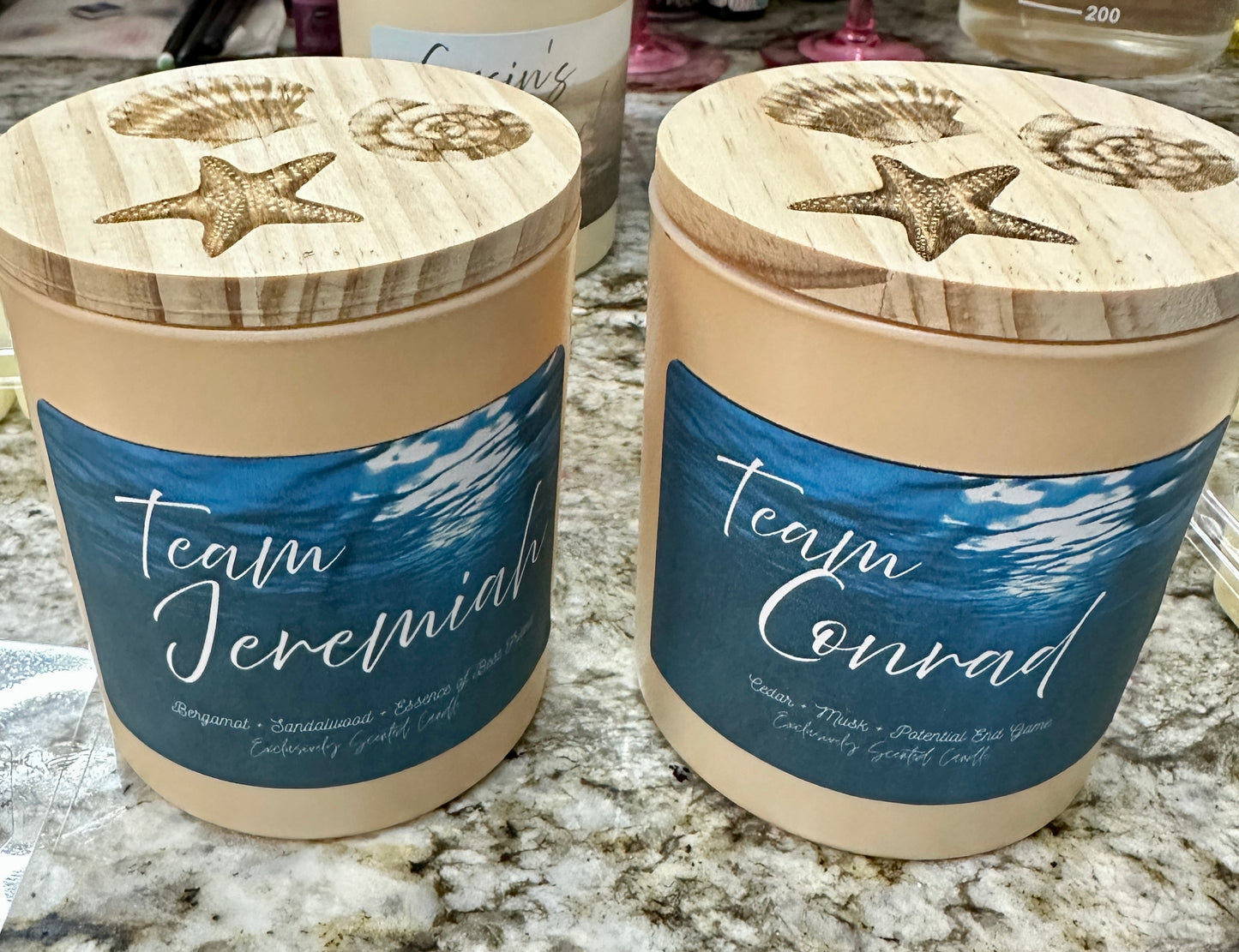 "Team Conrad" 10oz candle image 3