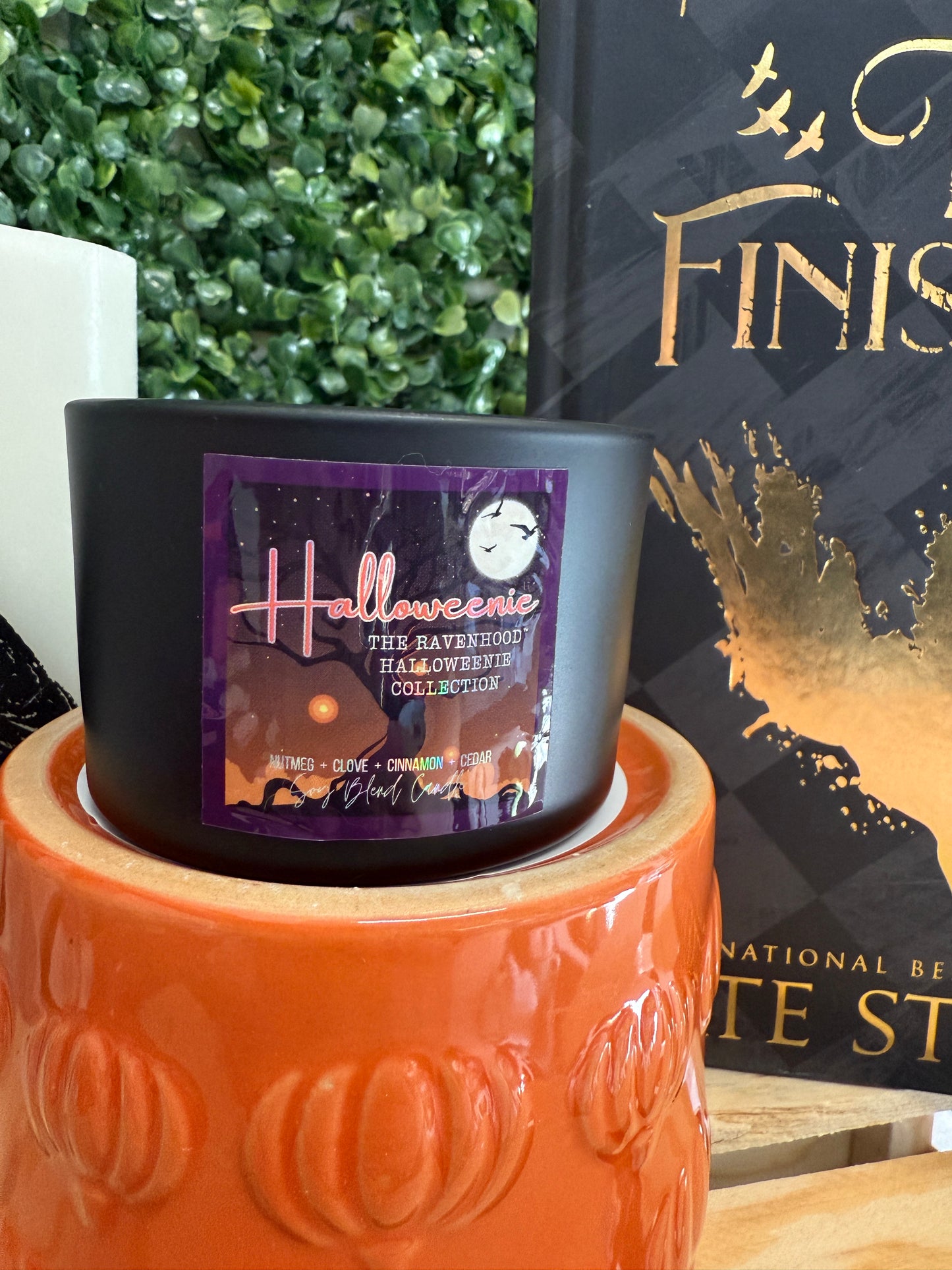 Halloweenie Candles
