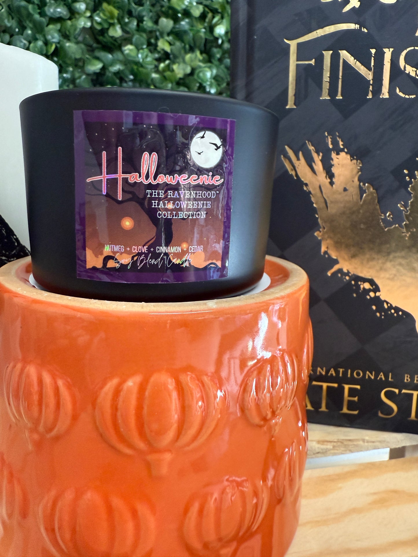 Halloweenie Candles