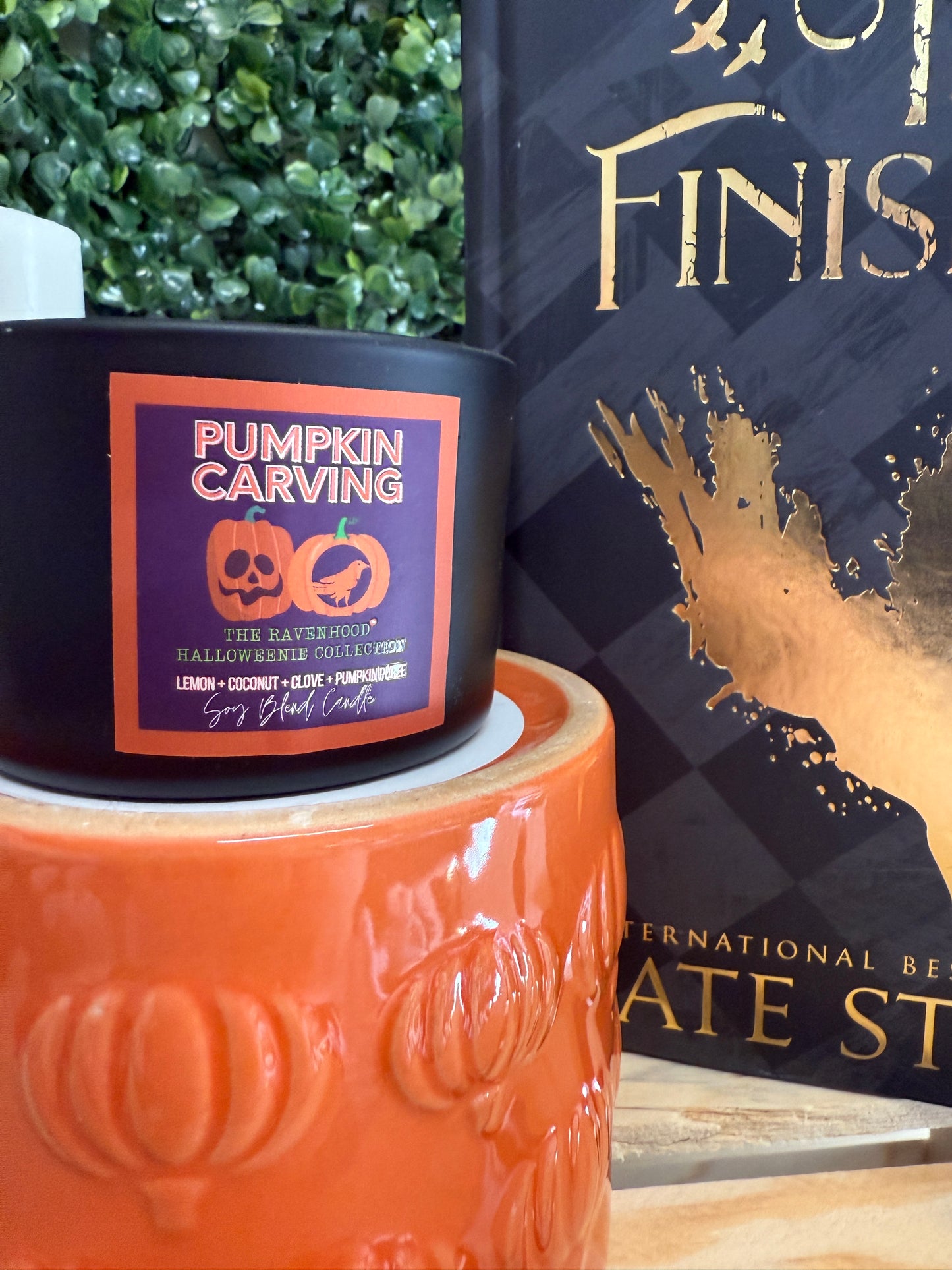 Halloweenie Candles