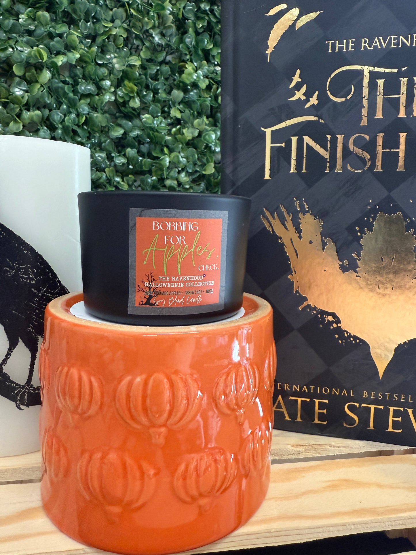 Halloweenie Candles