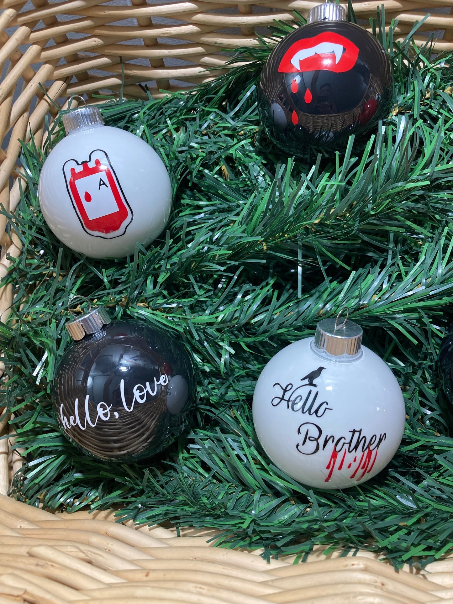 Vampire Diaries Christmas Ornaments image 1