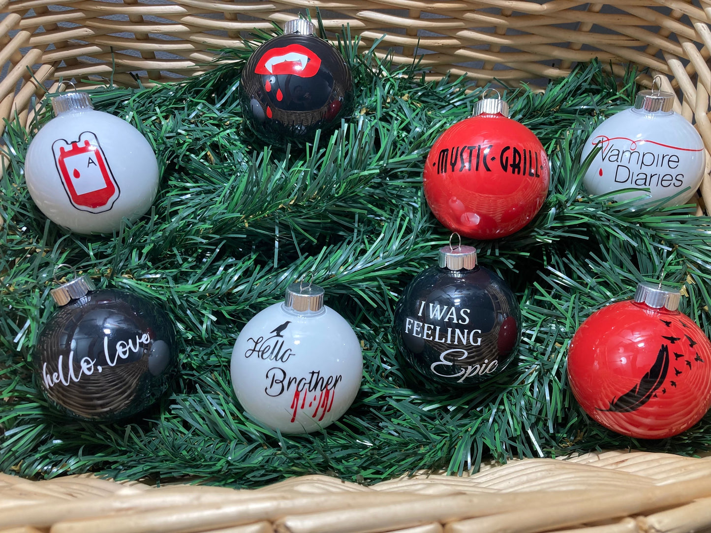Vampire Diaries Christmas Ornaments image 5