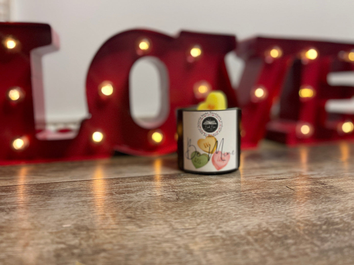 Be Mine Valentine Candle image 3