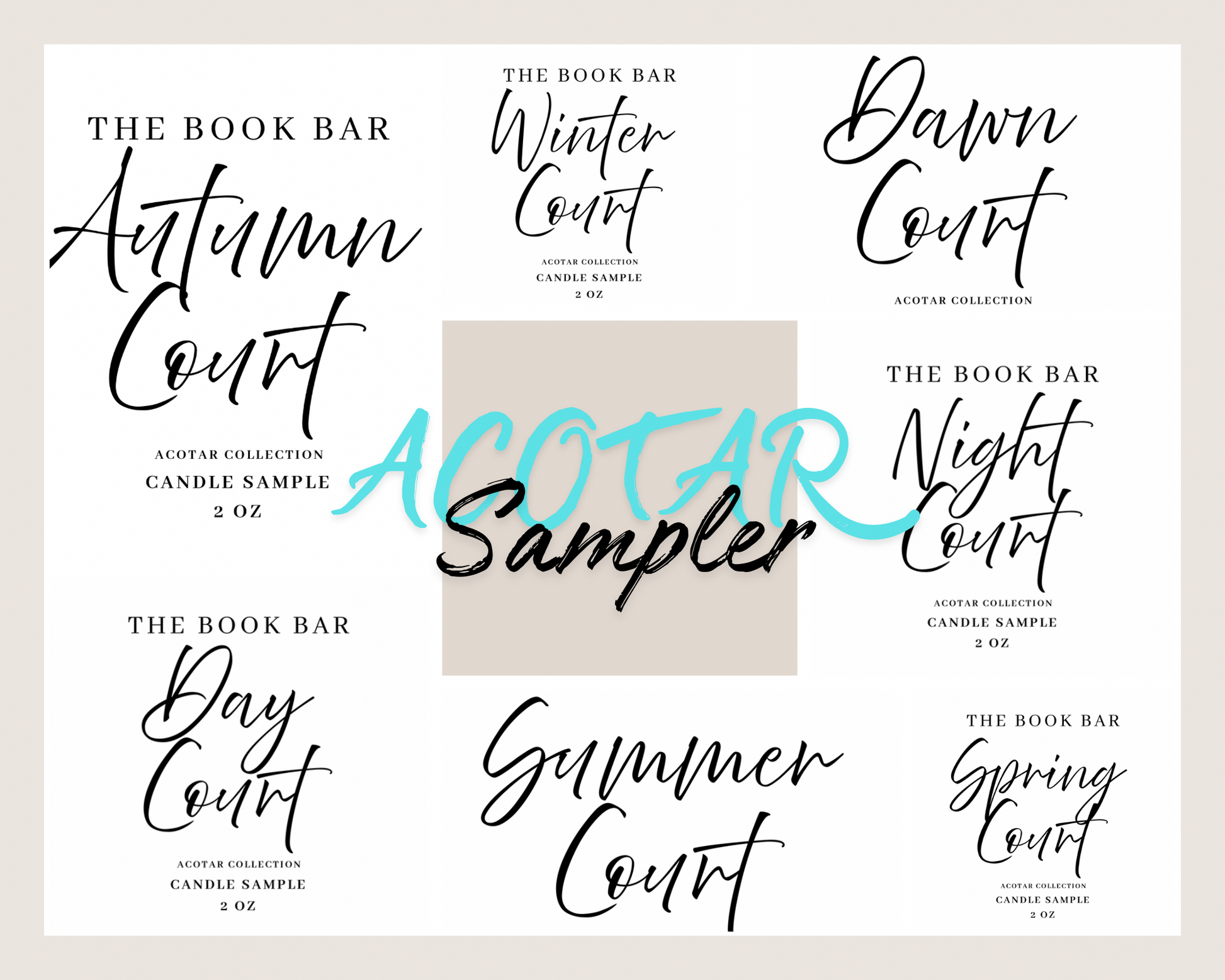 ACOTAR Courts Sampler  image 0