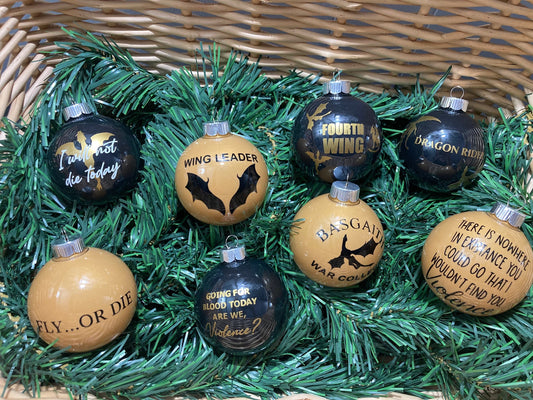 Fourth Wing Christmas Ornaments  image 0