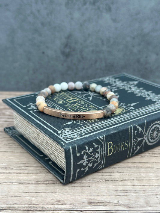 Euro Dreams “Pet The Kitty” Aromatherapy Bracelet image 0