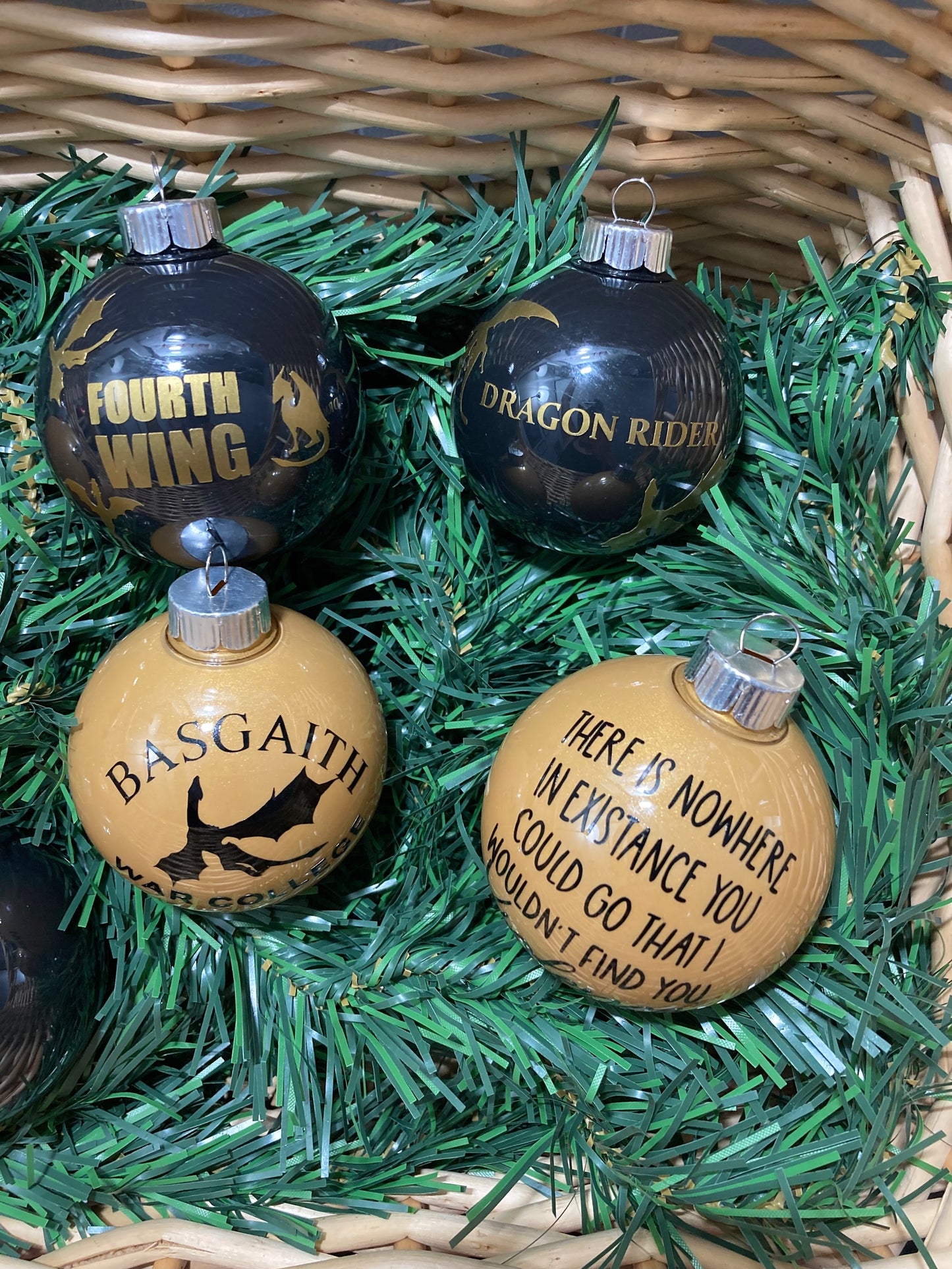 Fourth Wing Christmas Ornaments  image 5