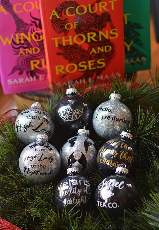 ACOTAR inspired Christmas Ornaments image 0