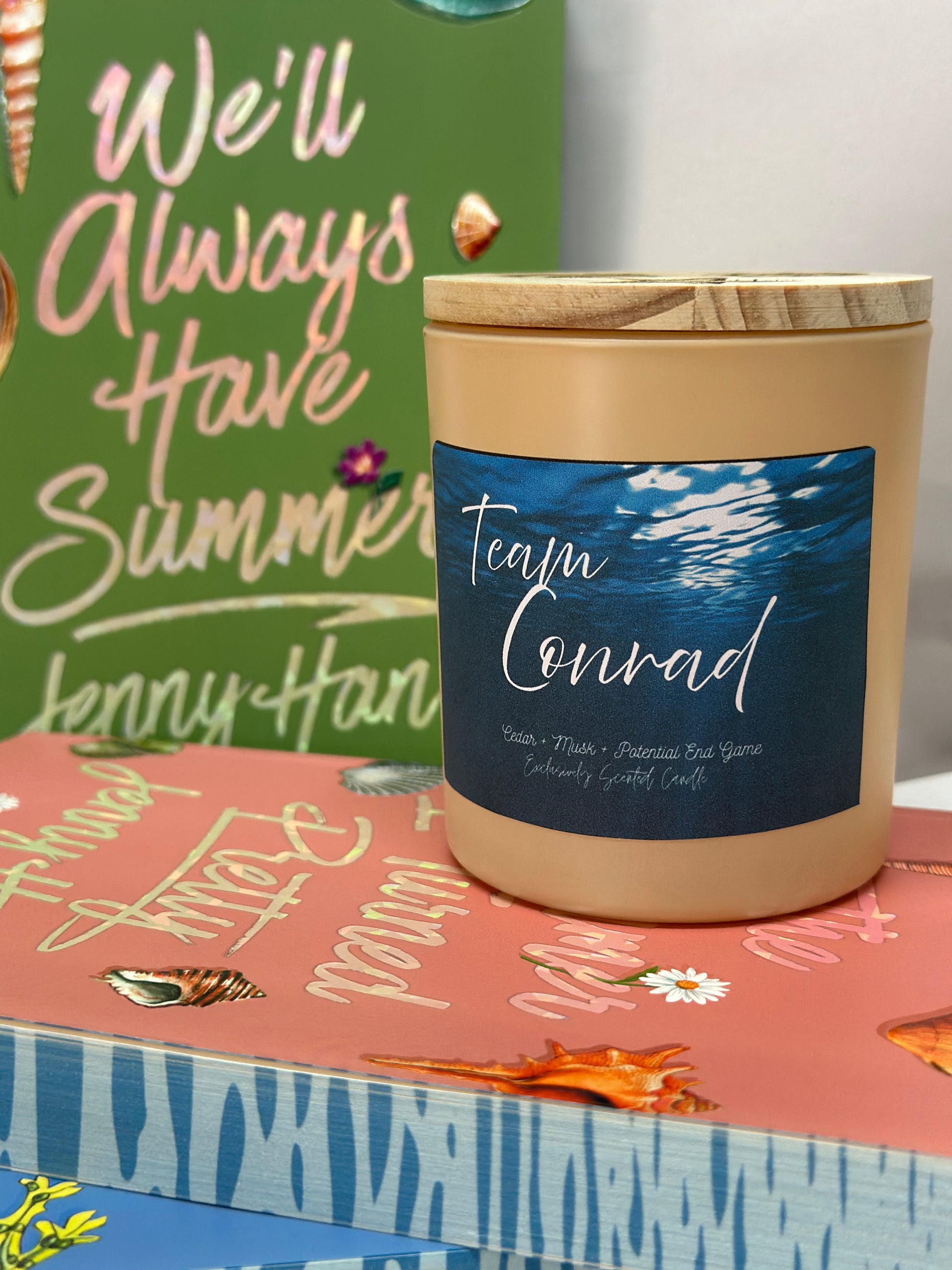 "Team Conrad" 10oz candle image 2