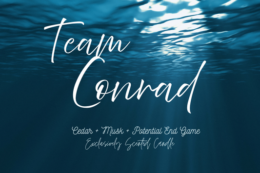 "Team Conrad" 10oz candle image 0