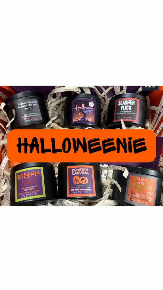 Halloweenie Candles