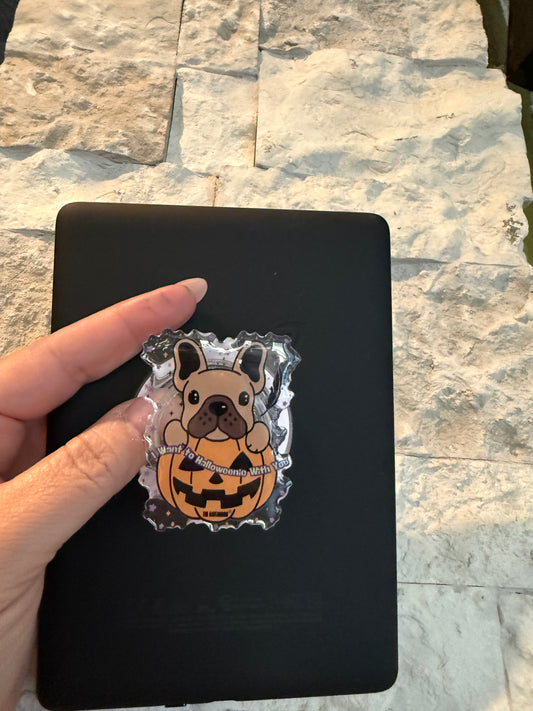 Halloweenie Pop Socket