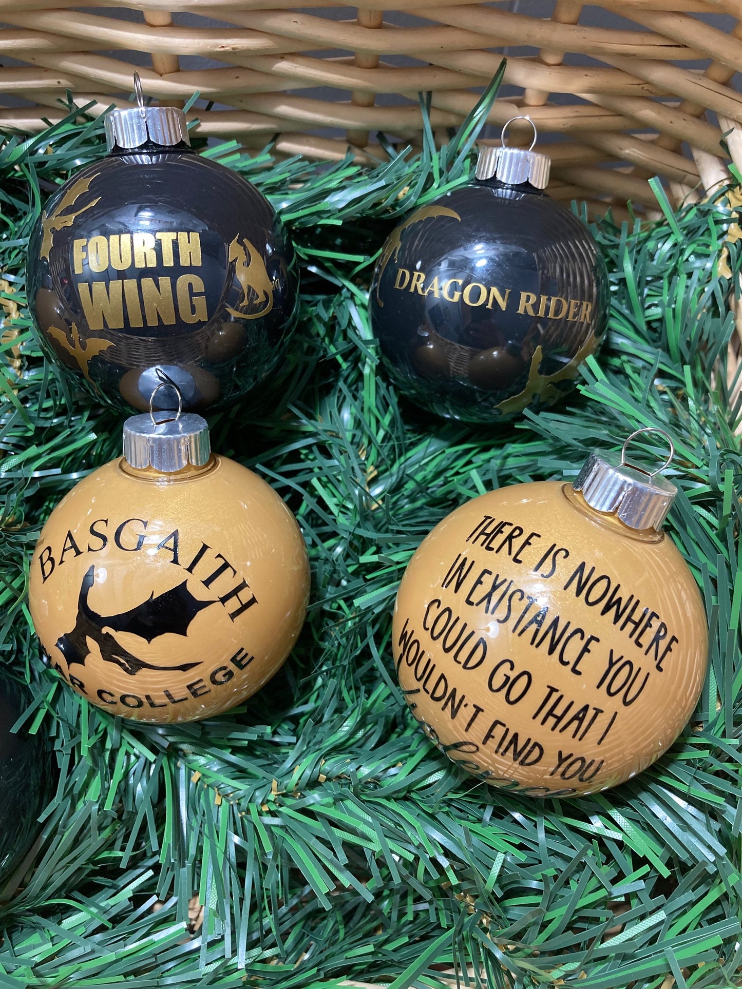 Fourth Wing Christmas Ornaments  image 6