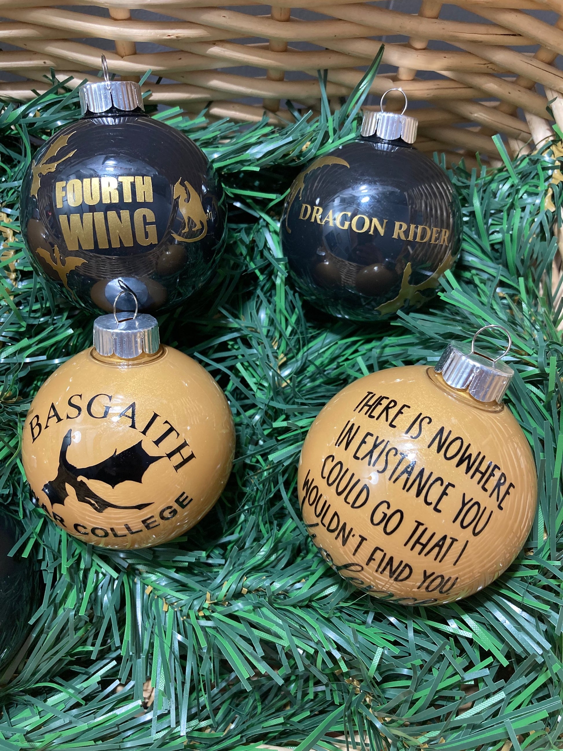 Fourth Wing Christmas Ornaments  image 6