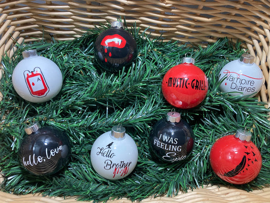 Vampire Diaries Christmas Ornaments image 0