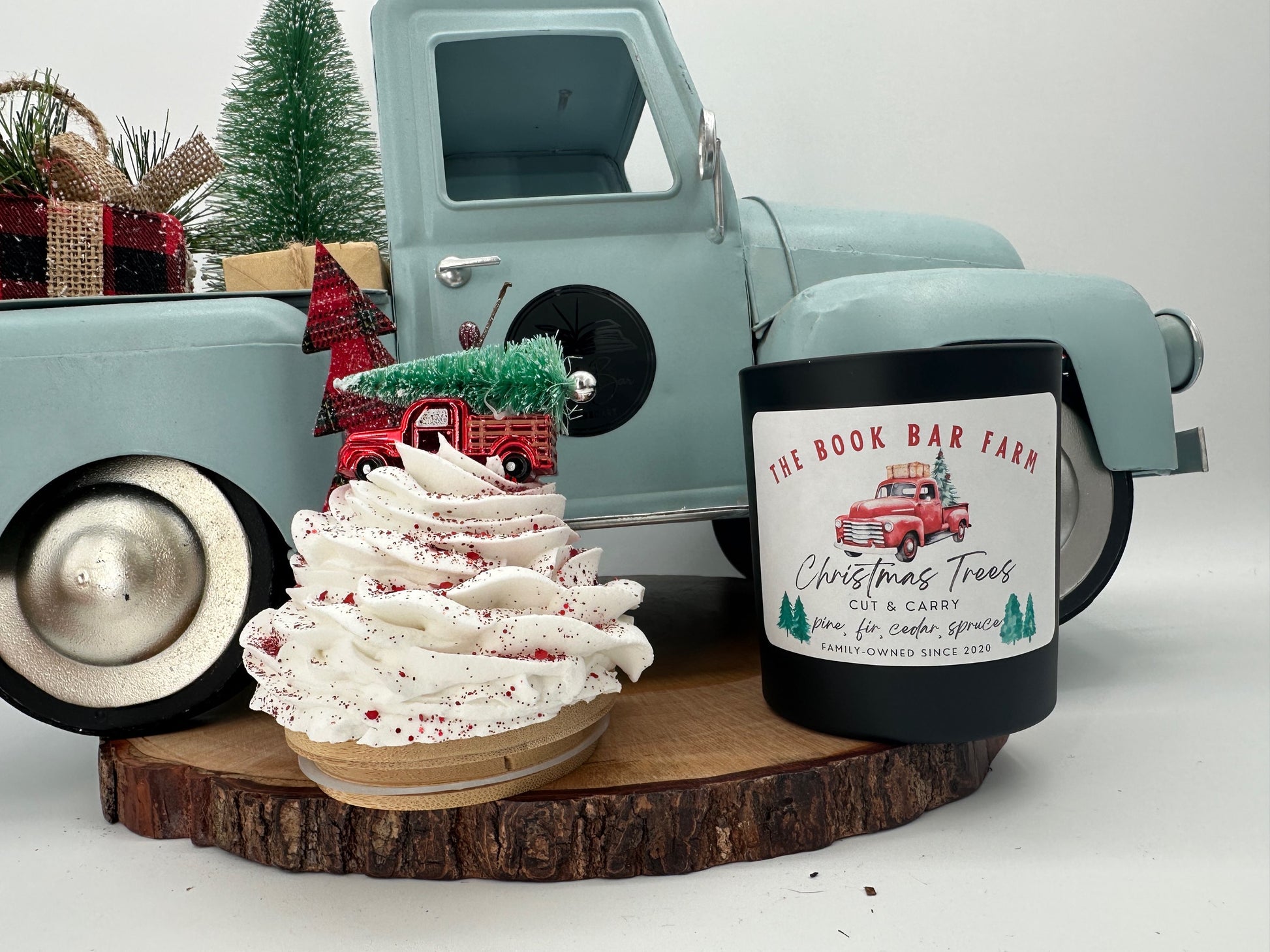 The Book Bar Christmas Tree Farm Candle image 1